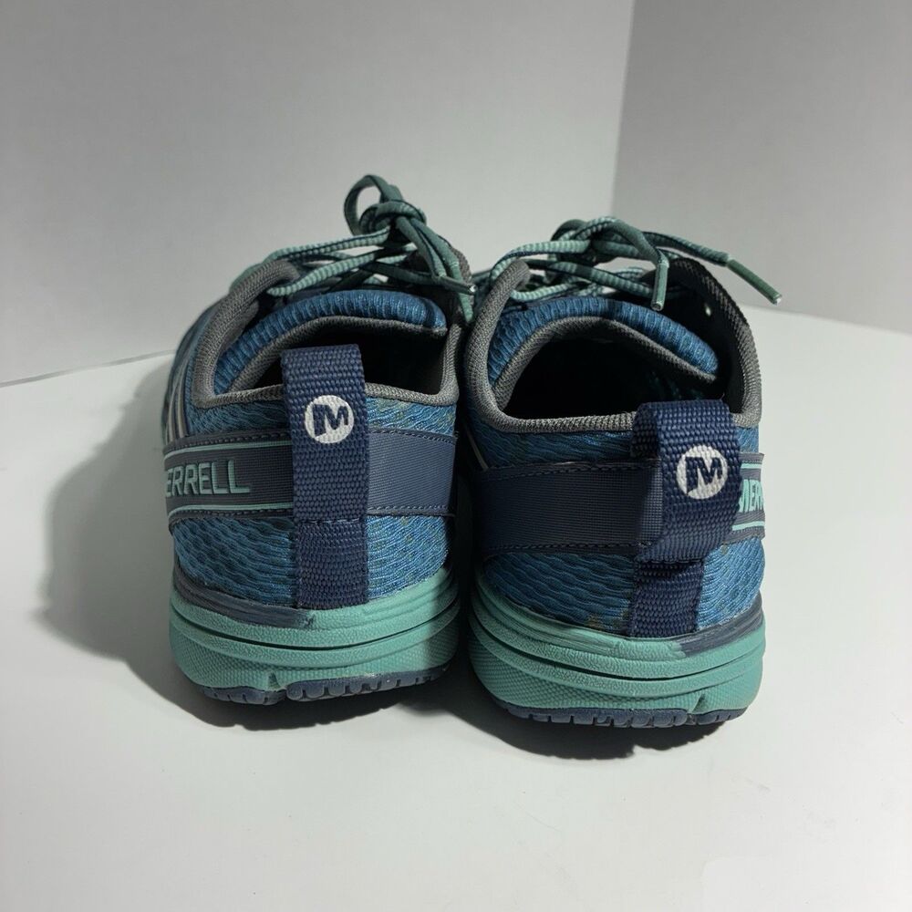 Merrell Womens Trail Running Shoes US 10 Saxony Blue Vibram Sole - Picture 5 of 9